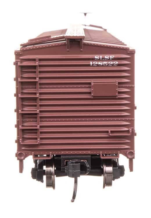 Walthers 910-40199 HO SL-SF (Frisco) 40' Double Sheathed Wood Boxcar RTR #128522