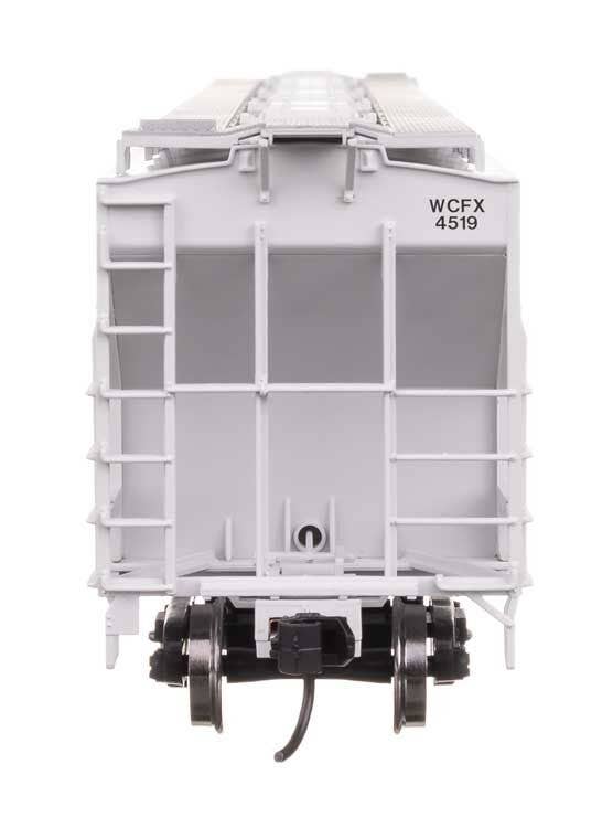 Walthers 910-49077 HO WCFX 57' Trinity 4750 3-Bay Covered Hopper RTR #4519