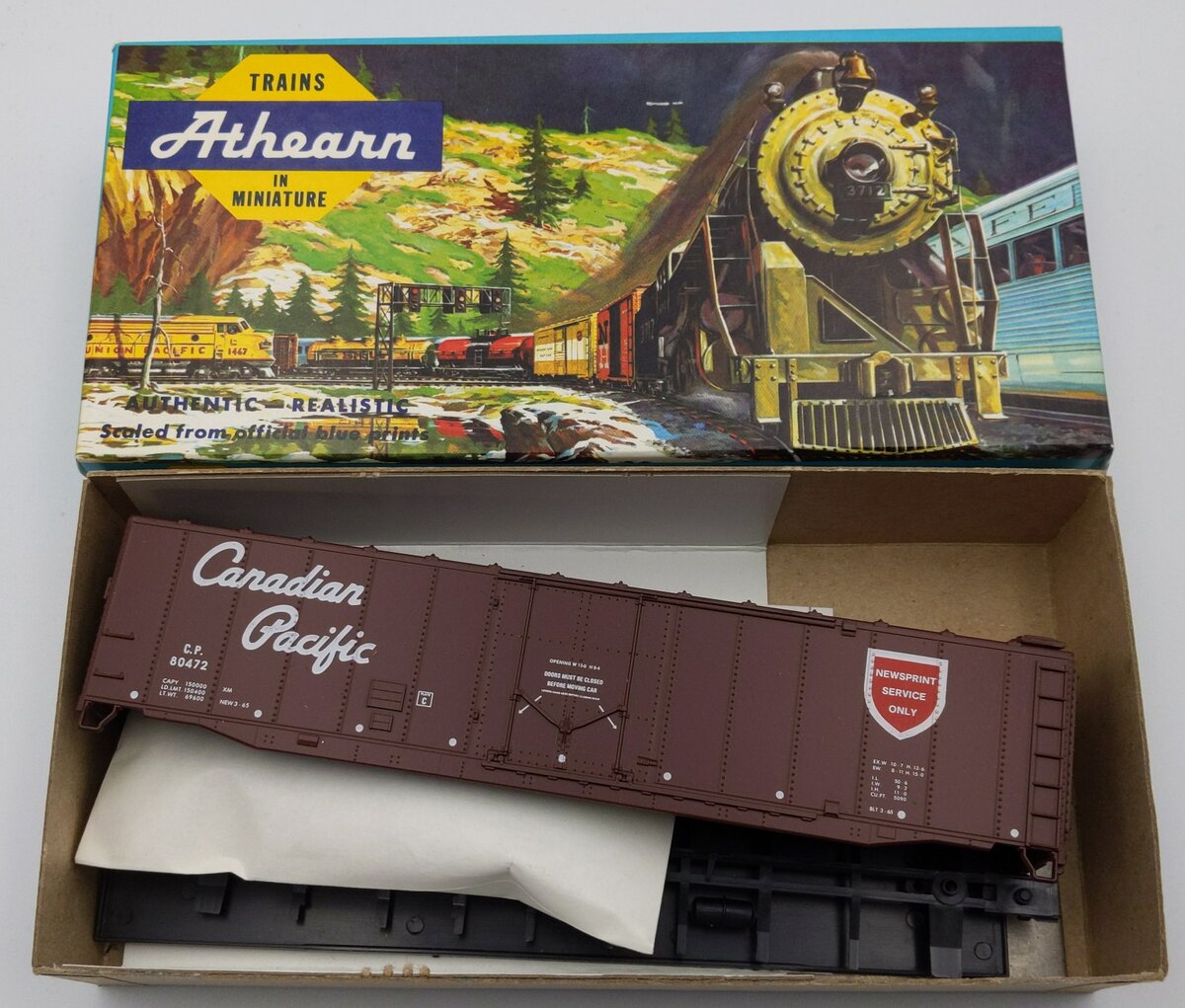 Athearn HO Claredon & Pittsford GP 38 Powered Diesel Locomotive #203