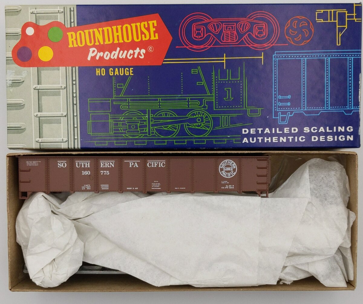 Roundhouse 1343 HO Southern Pacific High Side Gondola Kit