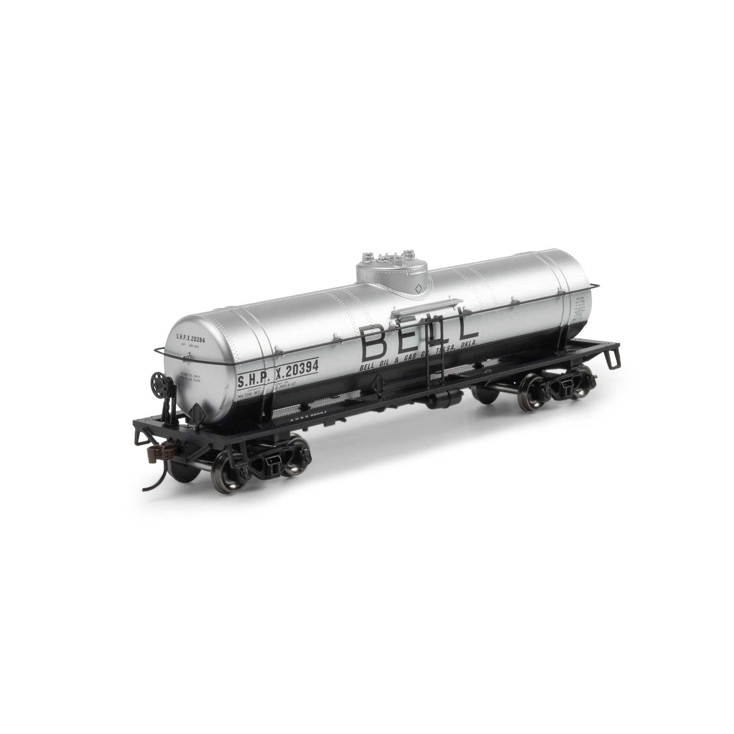 Athearn 3384 HO Bell Oil/SHPX 1-Dome Tank Car #20394