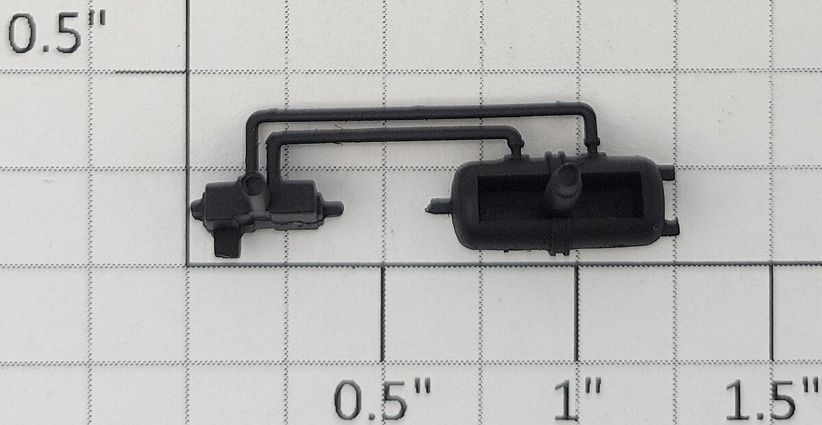 S-Helper 650-08-02 Black Caboose Brake Cylinder