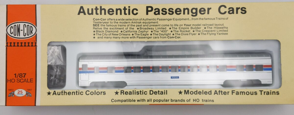 Con-Cor 0001-000906 HO Amtrak Coach Car Kit