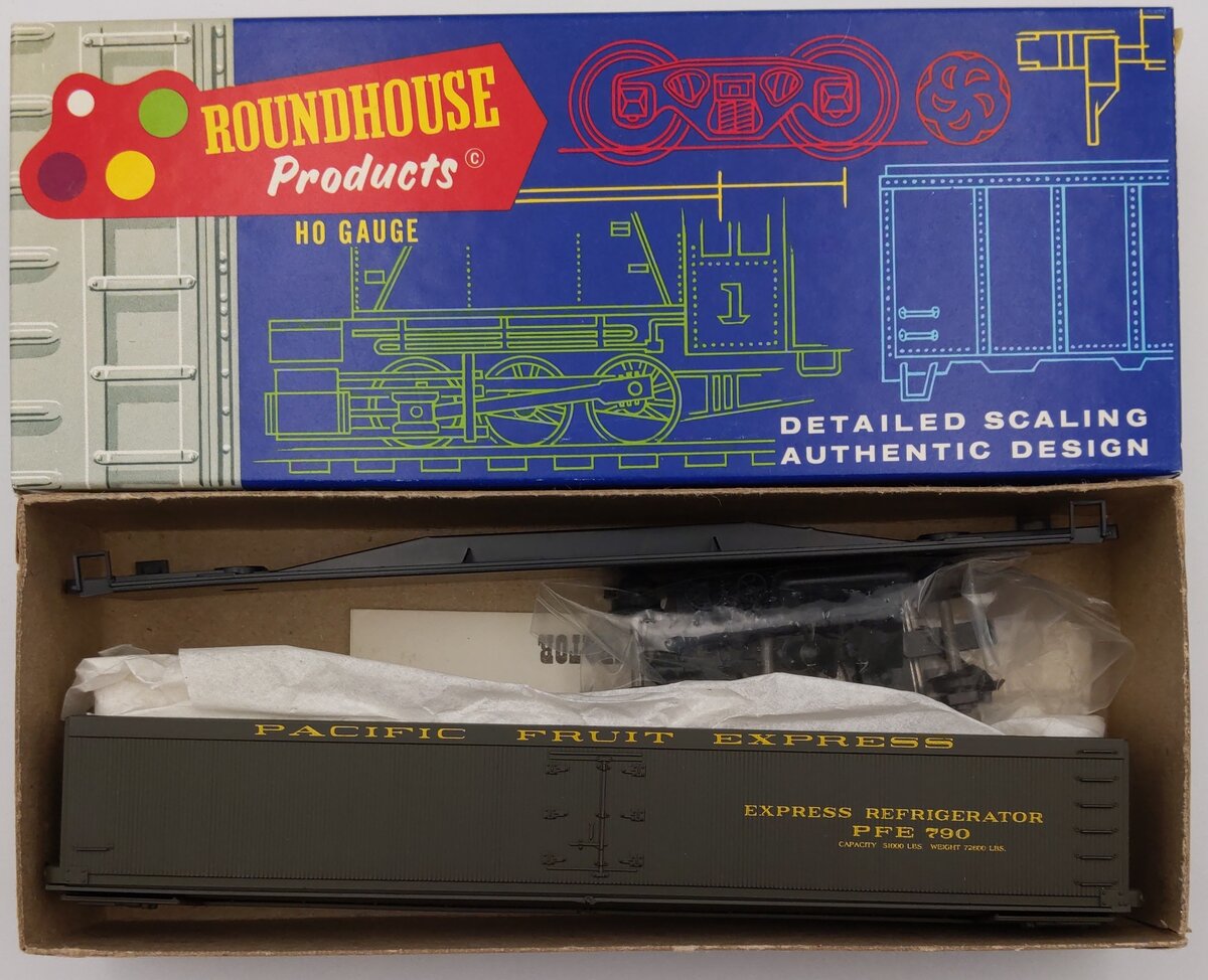 Roundhouse 4912-1 HO Pacific Fruit Express Reefer Kit