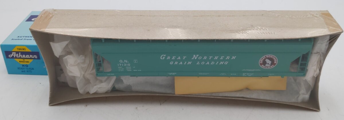 Athearn 270 HO Scale Great Northern ACF Center-Flo Covered Hopper #171310 Kit