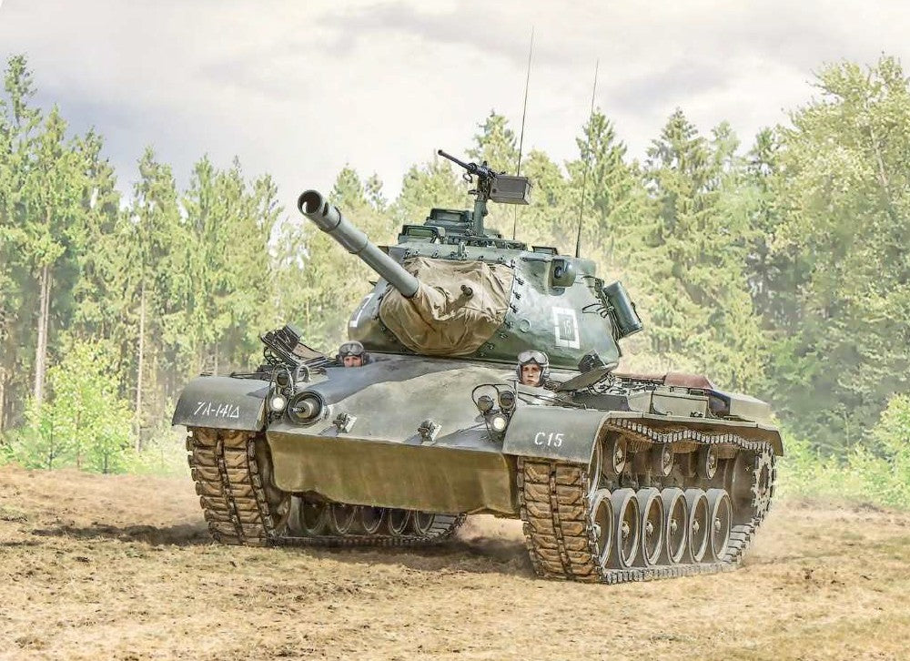 Italeri 6763 1:35 M47 Patton Medium Tank Plastic Model Kit