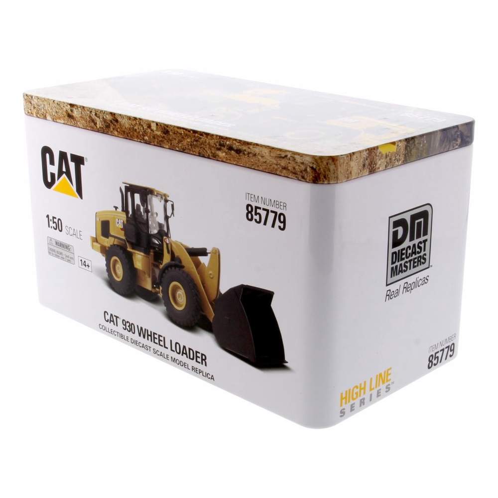 DieCast Masters 85779 1:50 CAT 930 Wheel Loader with Forks Diecast Model
