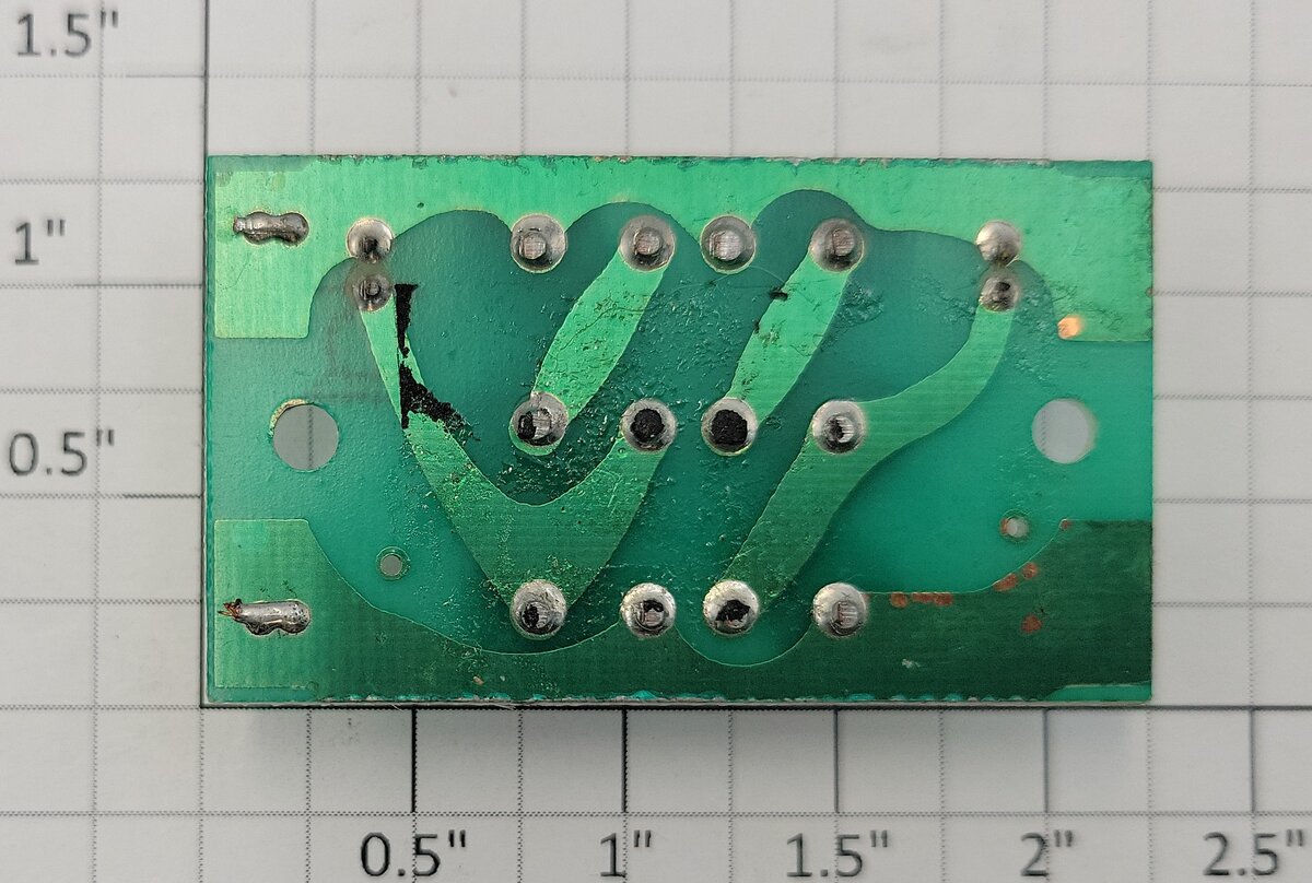 Acme 0829-1 Six Diode DII6A4 PCB Circuit Board