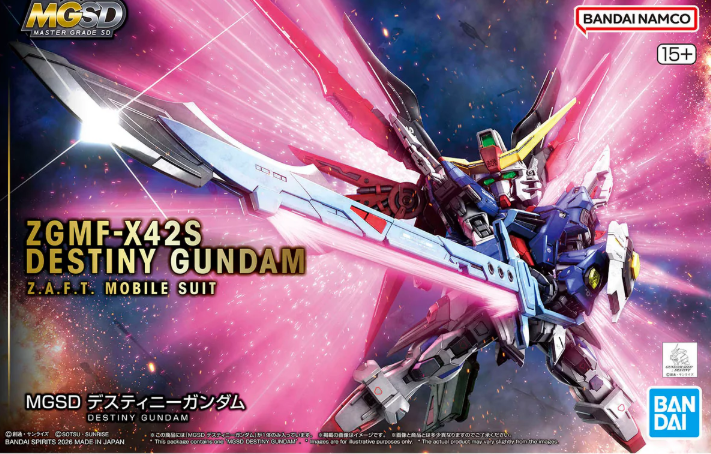 Bandai 2805083 MG Destiny Gundam MGSD Plastic Model Kit