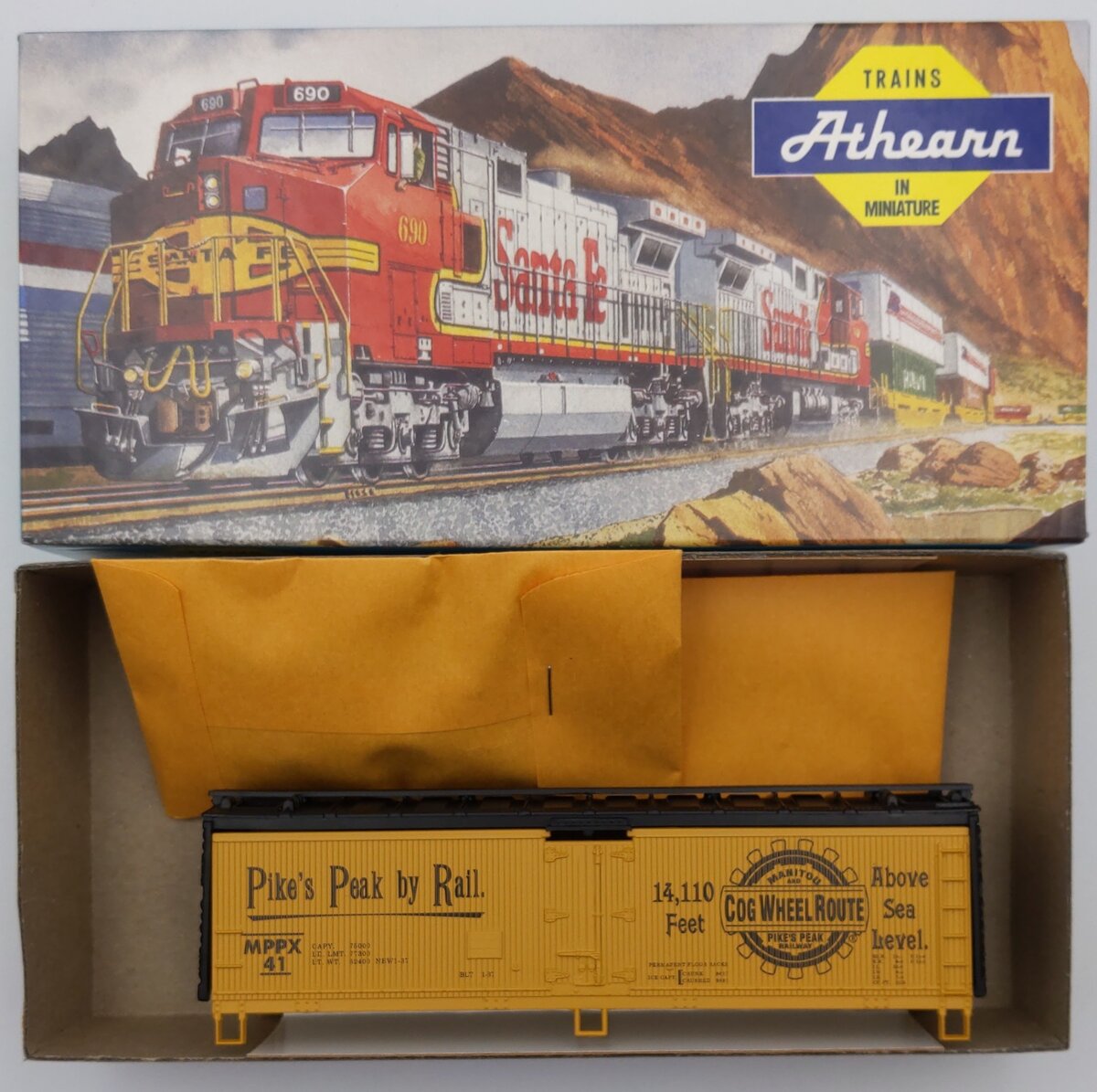 Athearn 99065 HO Manitou & Pikes Peak 40' Reefer Kit