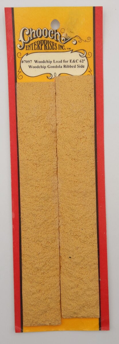 Chooch Enterprises Inc 7097 HO Woodchip Load for E&C 62' Gondolas