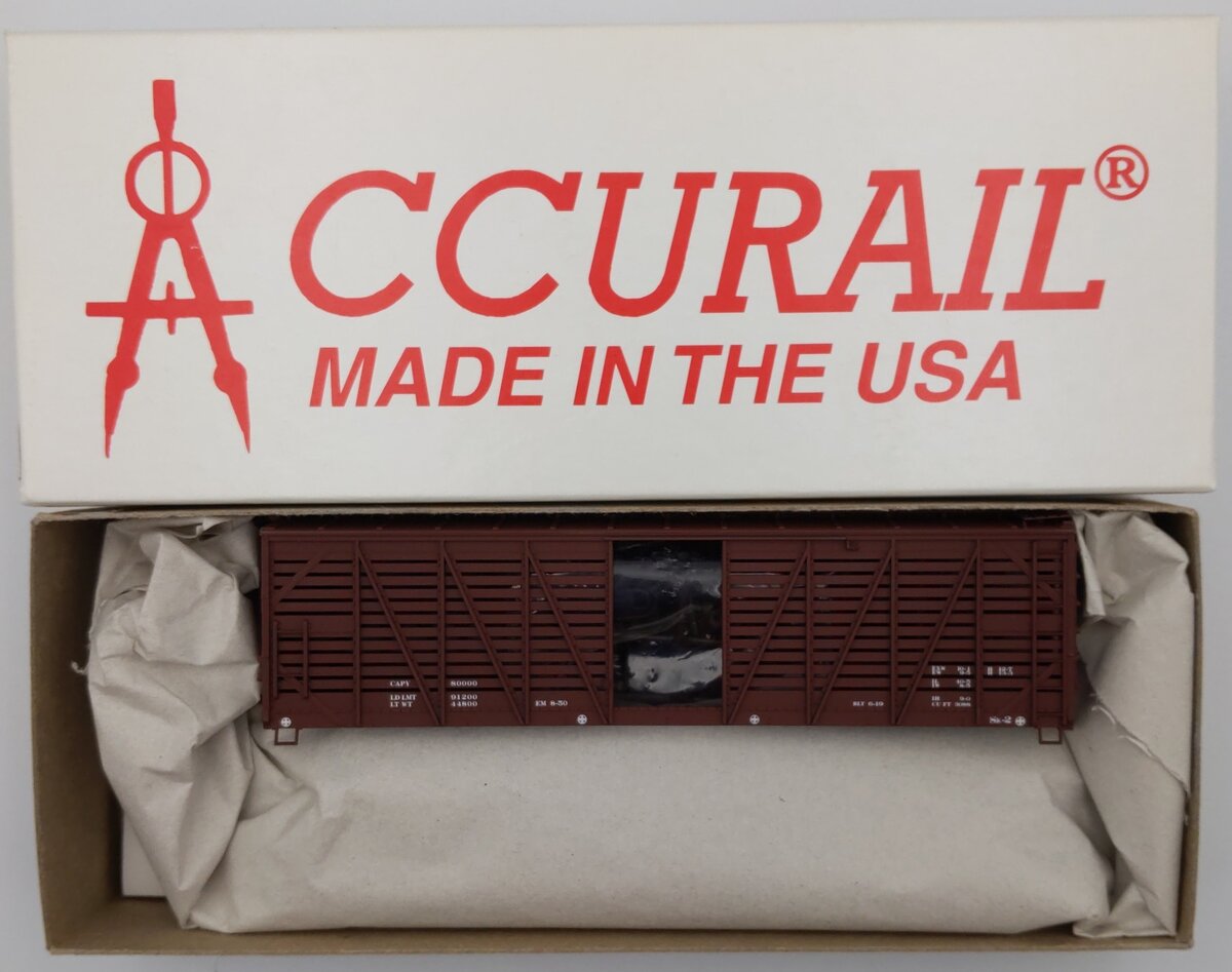 Accurail 4701.2 HO Santa Fe 40' Wood Stock Car Kit