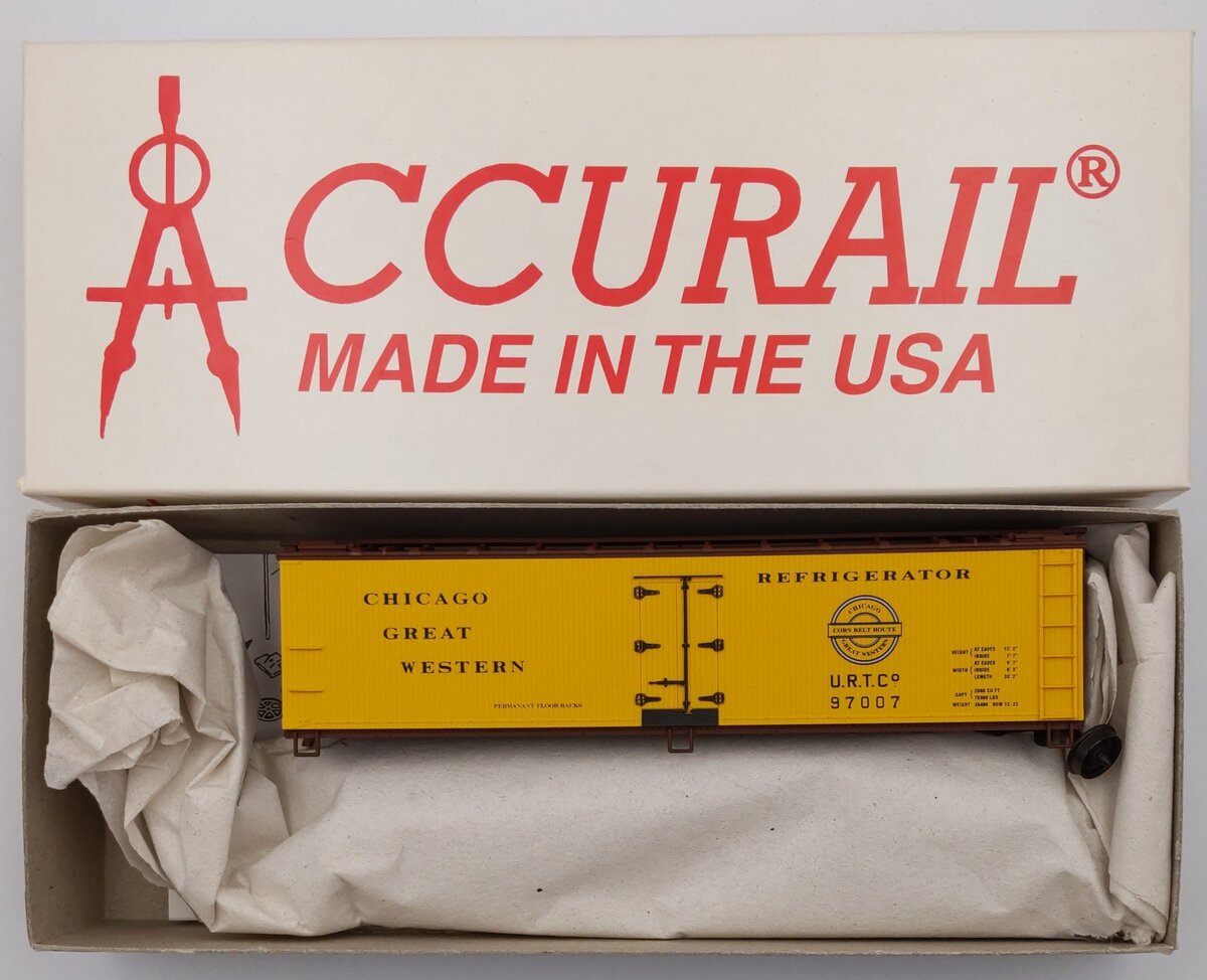 Accurail 1565 HO Great Western 40' Wood Reefer Kit