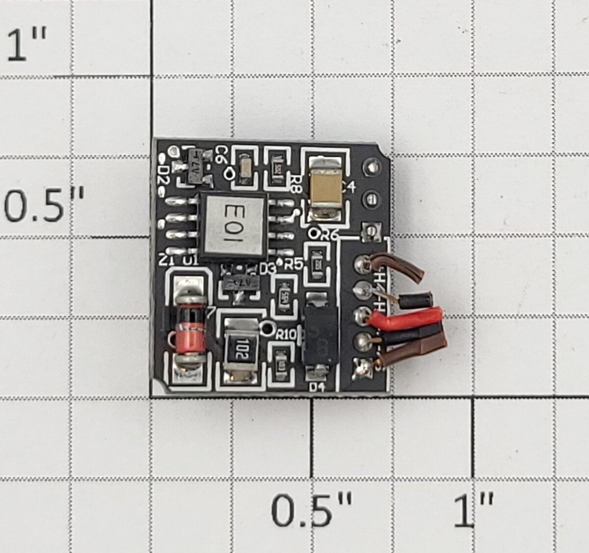 Lionel 691ACRGF02 Red Hotbox AC Regulator PCB Circuit Board without Wires