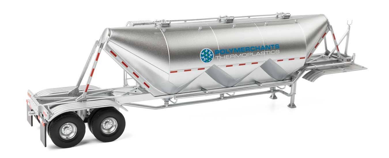 Walthers 949-2622 HO Assembled Polymerchant Dry Bulk Semi Trailer