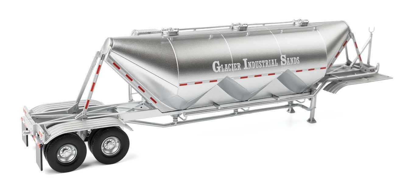 Walthers 949-2626 HO Assembled Glacier Sands Dry Bulk Semi Trailer