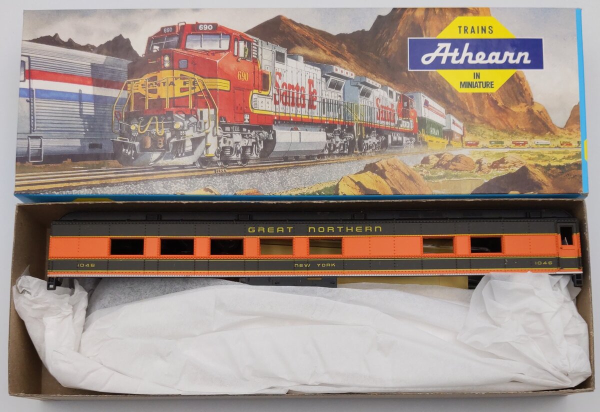 Athearn 2523 HO Great Northern STD Diner Car Kit