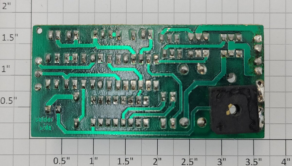 Bachmann 335-X-001 Reverse PCB Circuit Board