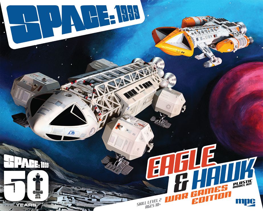 MPC 1033 1:72 Space 1999: Eagle & Hawk War Games Edition Plastic Model Kit