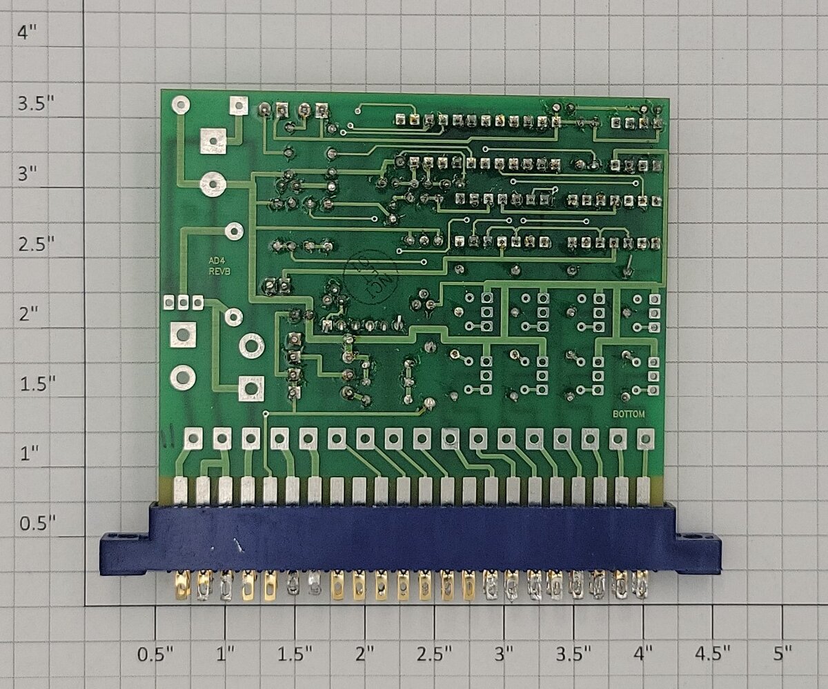 Acme AD4 Digital Accessory Decoder PCB Circuit Board with Plug-In Connector