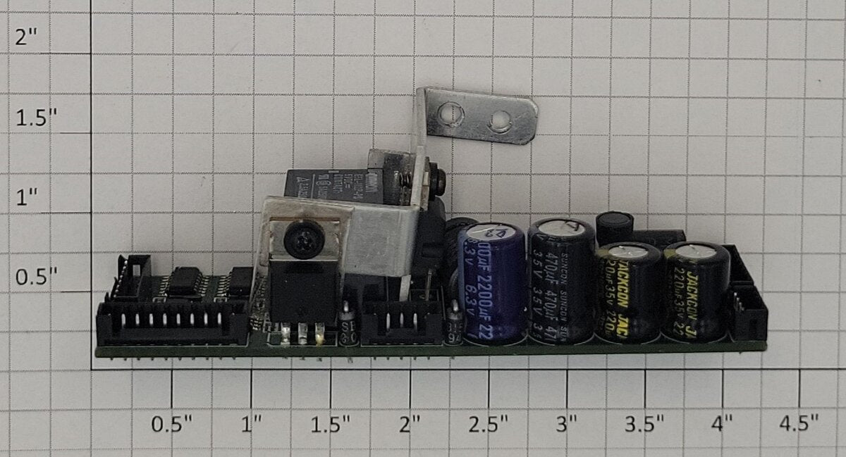 MTH AC-0000011 PS 2.0 Slave PCB Circuit Board with Heat Sink Bracket