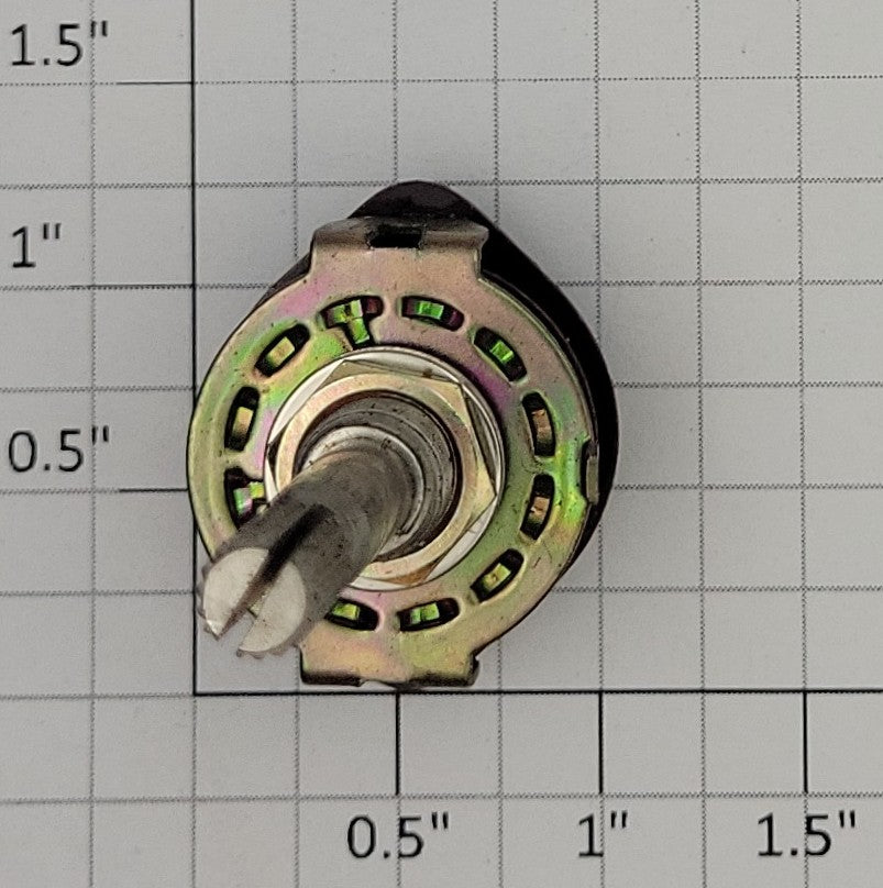 Acme 17-711 2-Position 6-Pole Change -Over 1 Deck Panel Mount Rotary Switch