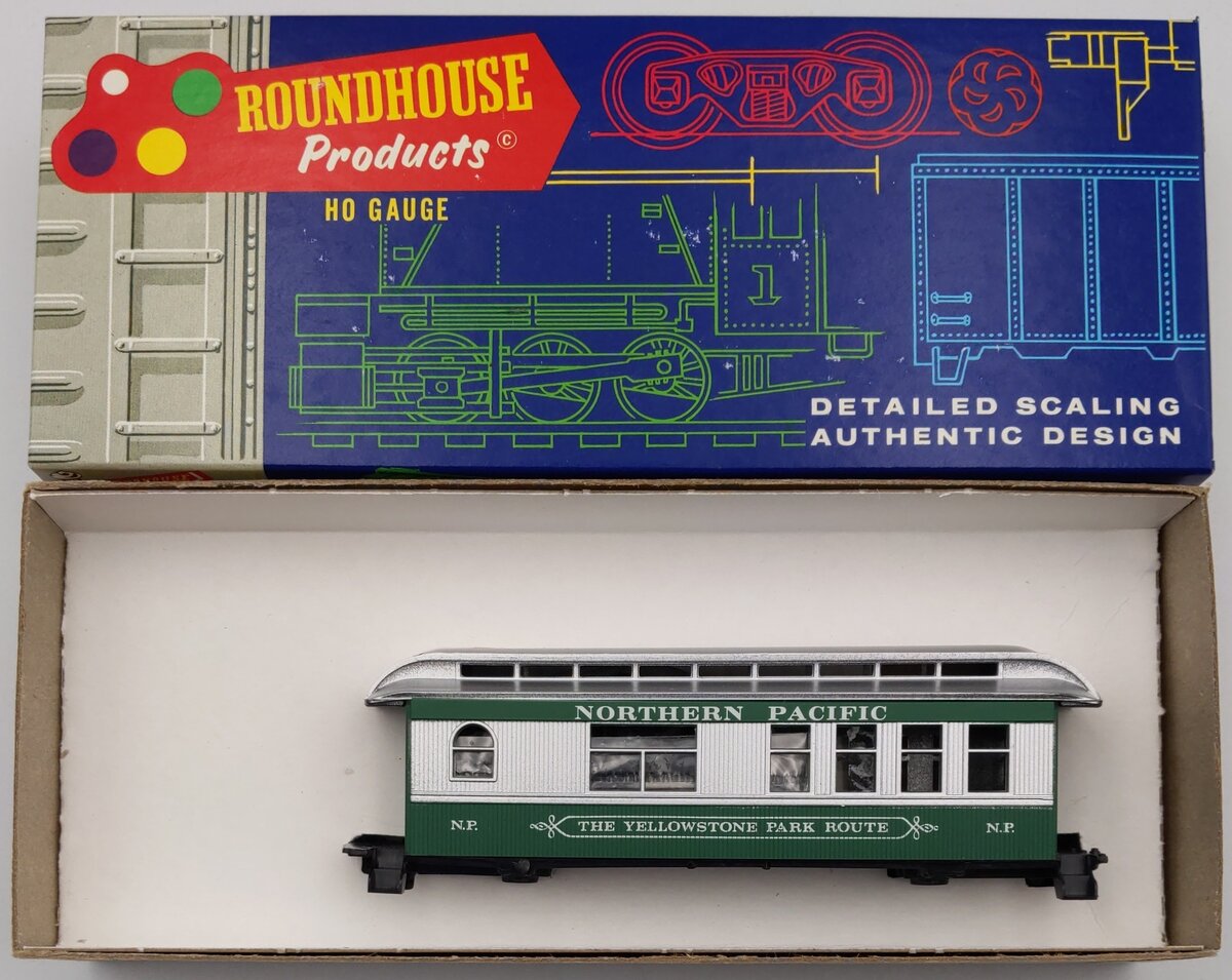 Roundhouse 3734 HO Northern Pacific Overton Observation Kit