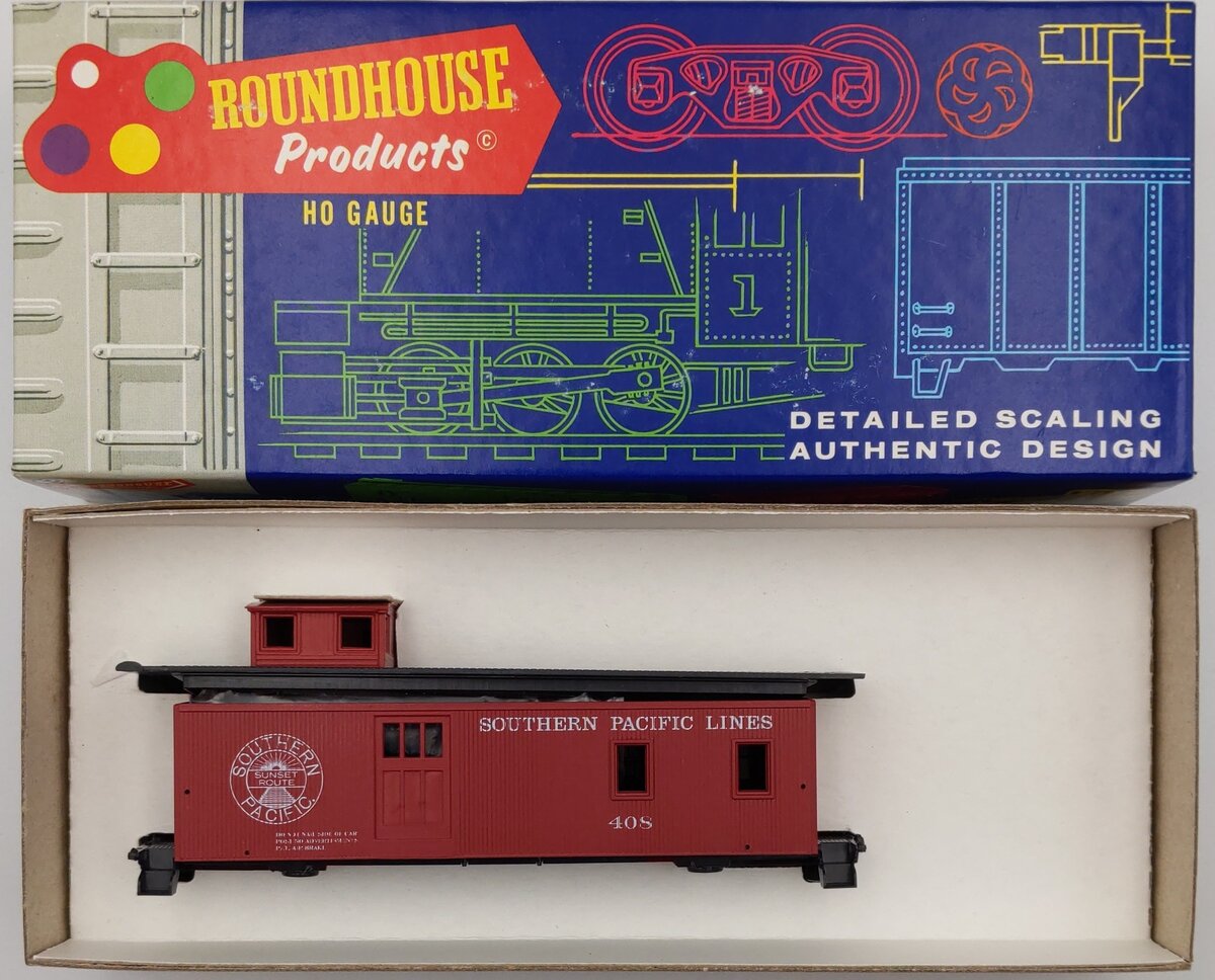 Roundhouse 3434 HO Southern Pacific Old Timer Caboose Kit