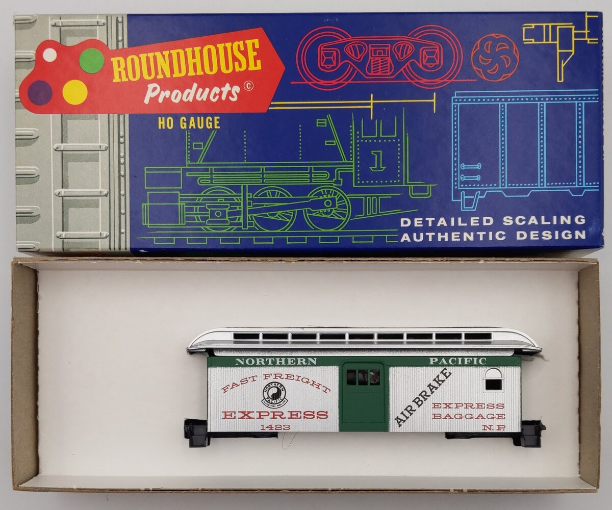 Roundhouse 3744 HO Northern Pacific Baggage Kit