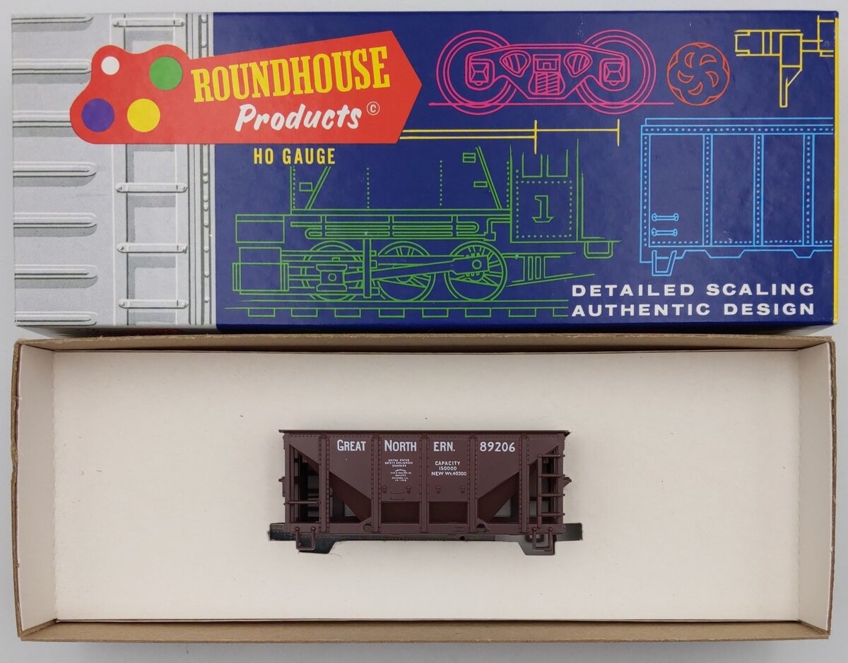 Roundhouse 1410 HO Great Northern ORE Car Kit