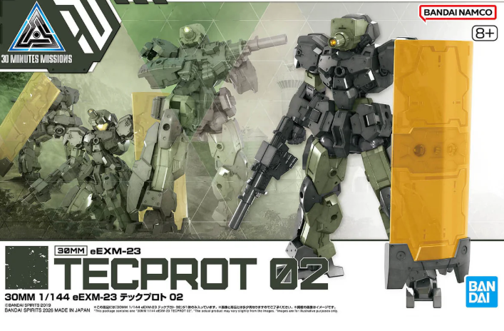 Bandai 2794170 30MM eEXM-23 Tecprot 02 1:144 Plastic Model Kit