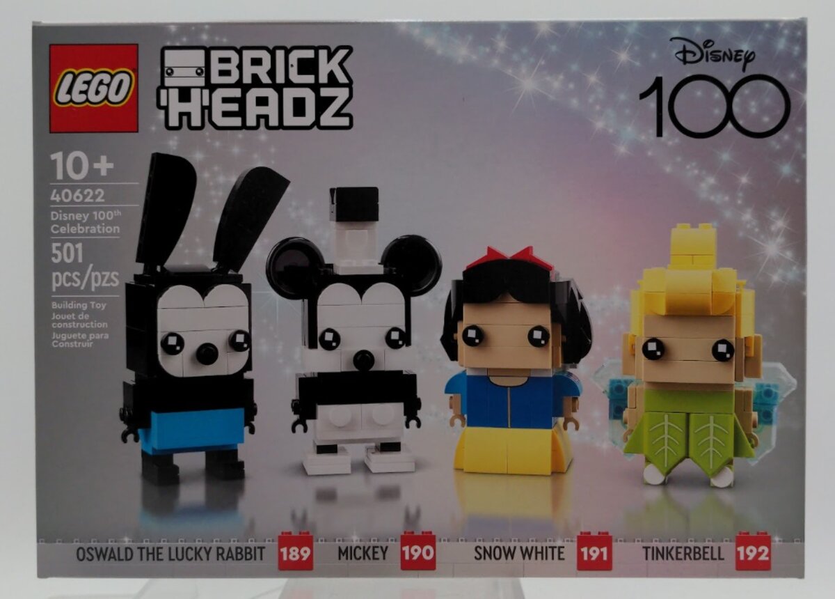 Lego 40622 Disney 100th Celebration BrickHeadz Building Figure (Set of 4)