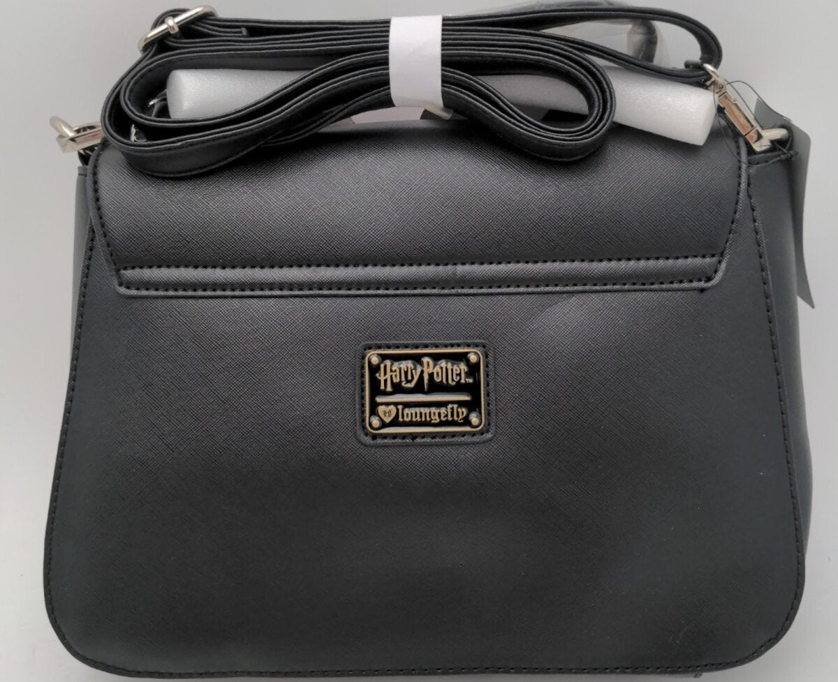 Disney 26144 By Loungefly Minnie Mouse Crossbody Bag W/Ears & Bow Black / Red