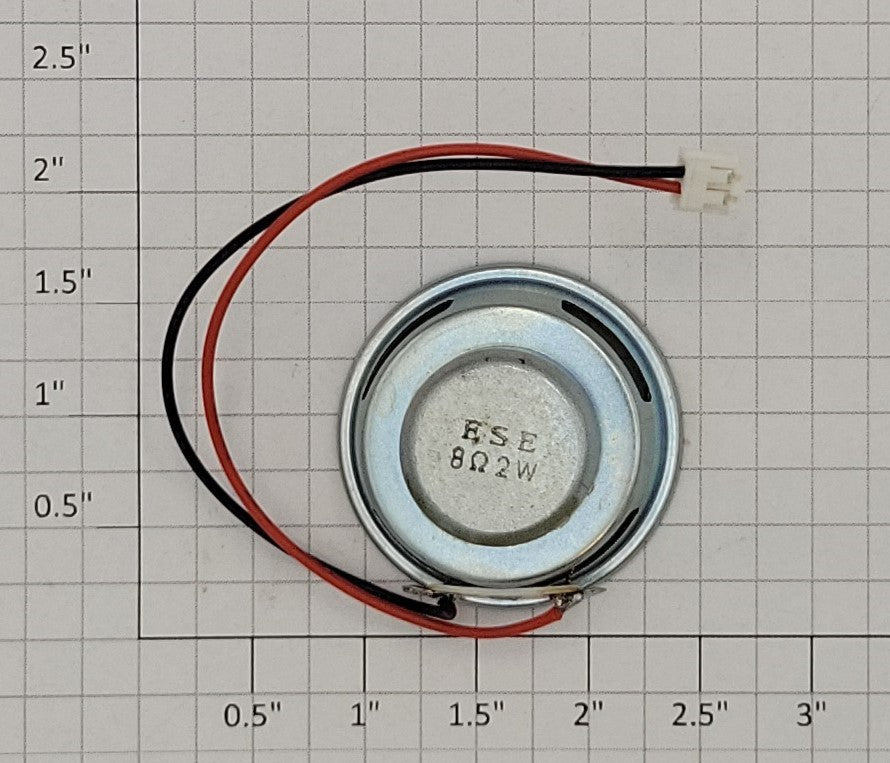 Acme 0919-2 1.5" OD 2 Watt 8 Ohm Speaker Wired