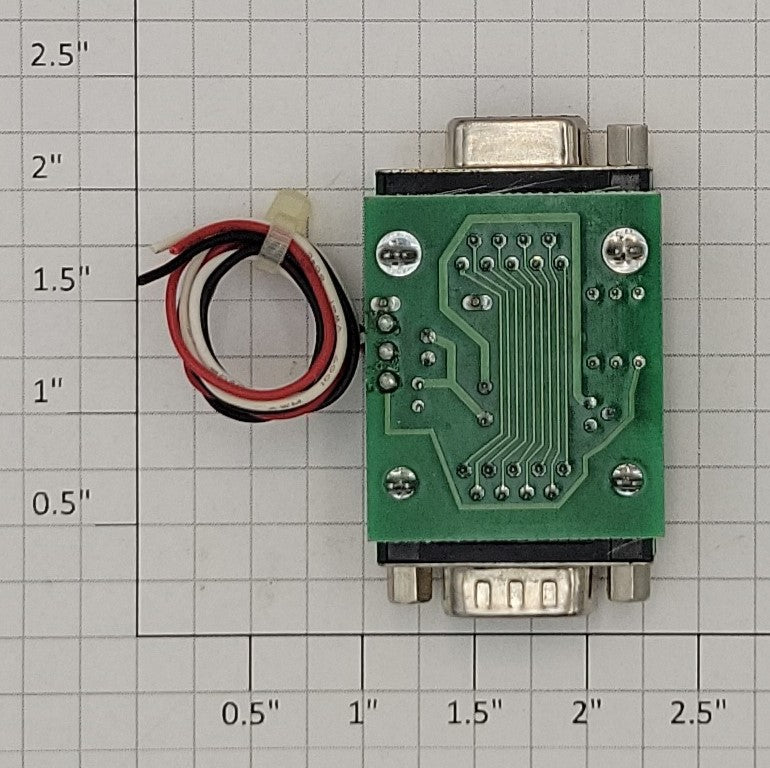 Acme 0922-12 Male to Female 9 Pin Serial Port PCB Circuit Board