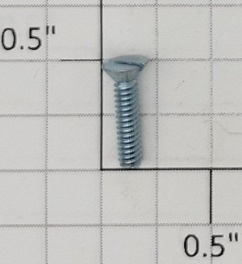 Acme #4-40 x 1/2" Zinc Plated Flat Head Slotted Screw