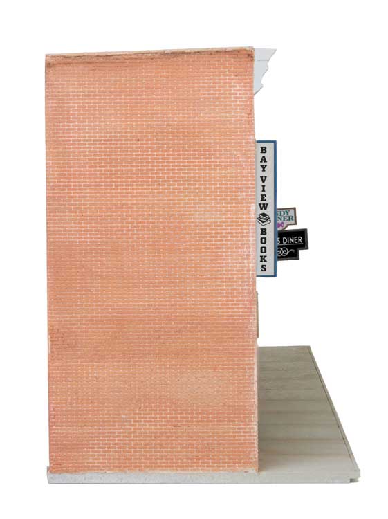 Walthers 933-4072 HO Merchant Row Background Building Kit