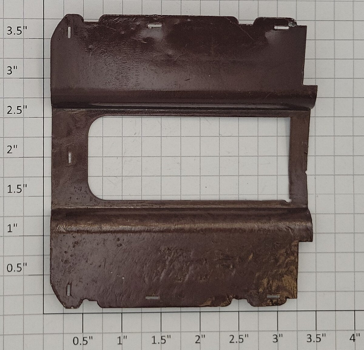 Acme 0926-4 Prewar Standard Repainted Brown Passenger Car Metal Door Frame