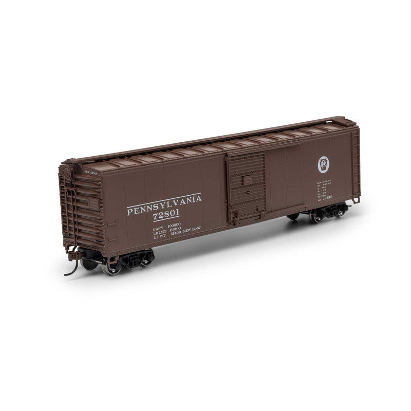Roundhouse 15099 HO PRR 50' PS-1 Single Sliding Door Box #72801