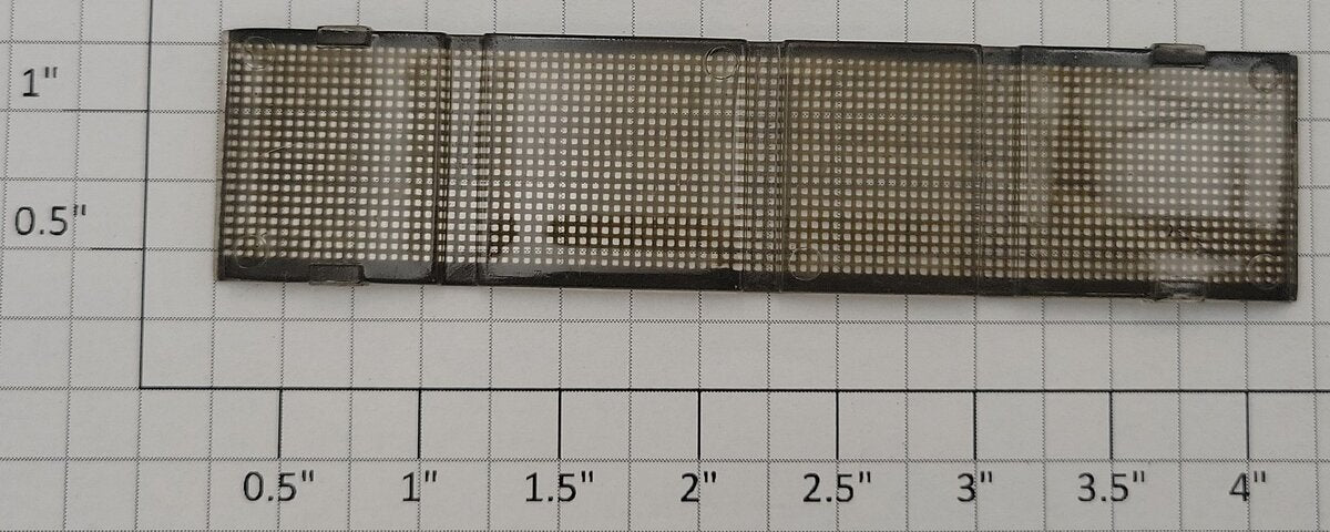 Acme 0929-12 O Gauge Diesel 4" x 1" Side Panels (Bag of 2)