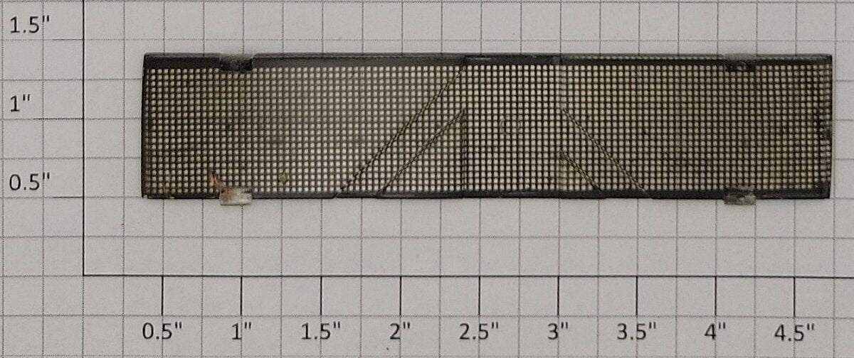 Acme 0929-13 O Gauge Diesel 4.5" x 1" Side Panels