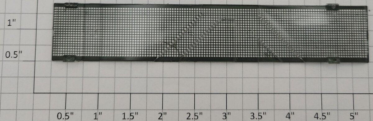 Acme 0929-14 O Gauge Diesel 5" x 1" Side Panels