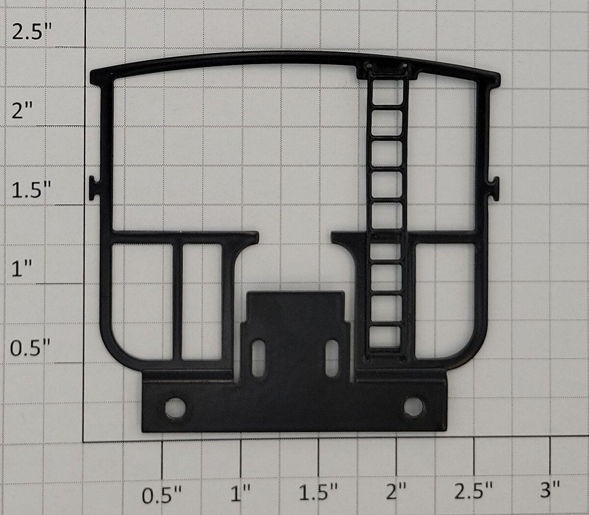 Acme 0929-15 Black End Platform Rail