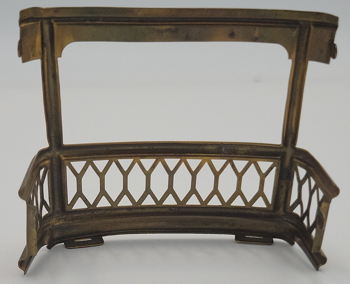 Acme 0929-16 Brass End Platform Rail