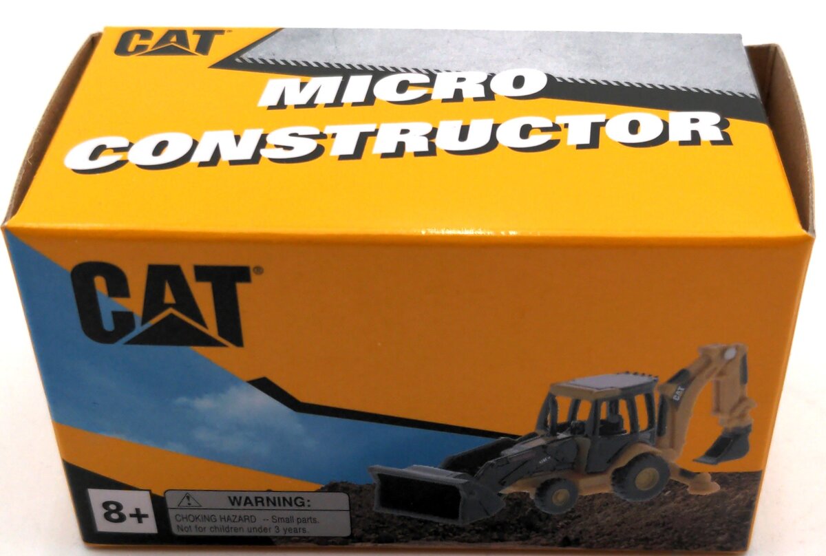 DieCast Masters 85973 1:120 Scale Caterpillar 420E Tractor Backhoe Diecast