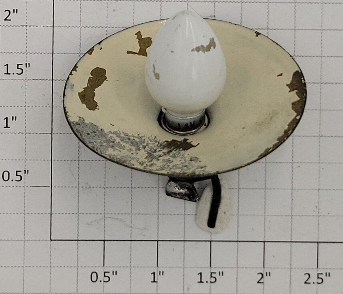 Lionel 1001-1 Prewar Wired Light Socket with Hood