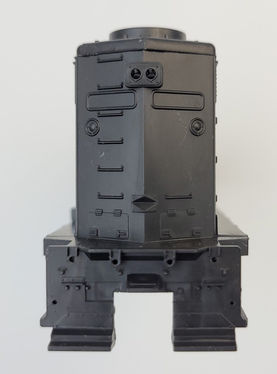 Athearn 42200 HO Scale Black Unpainted GP-35 Diesel Locomotive Body Shell