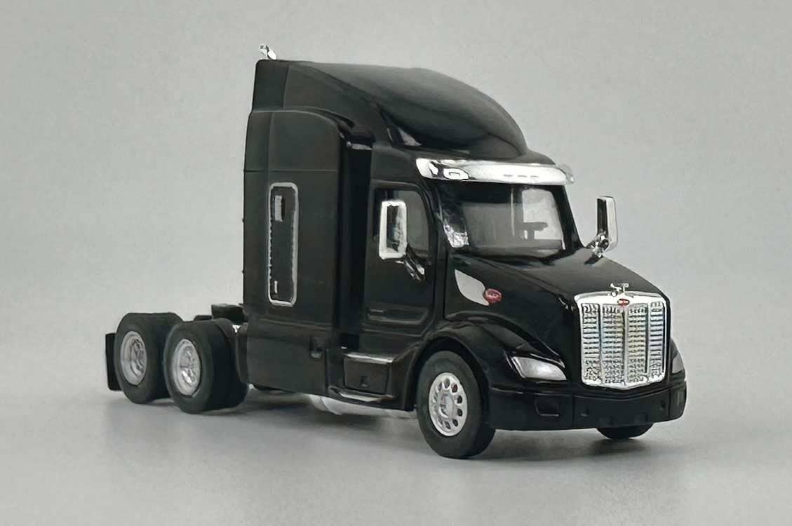 HO Logistics Replicas 57903 HO Purple Peterbilt 579 Sleeper-Cab Semi Tractor