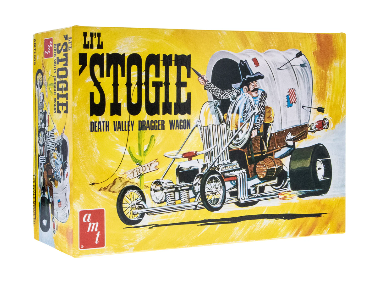 AMT 1555 1:25 Li'l Stogie Show Rod Death Valley Dragger Wagon Plastic Model Kit