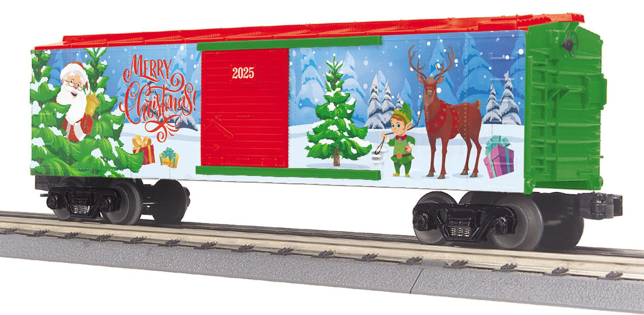 MTH 3071234 O RailKing Christmas Box Car